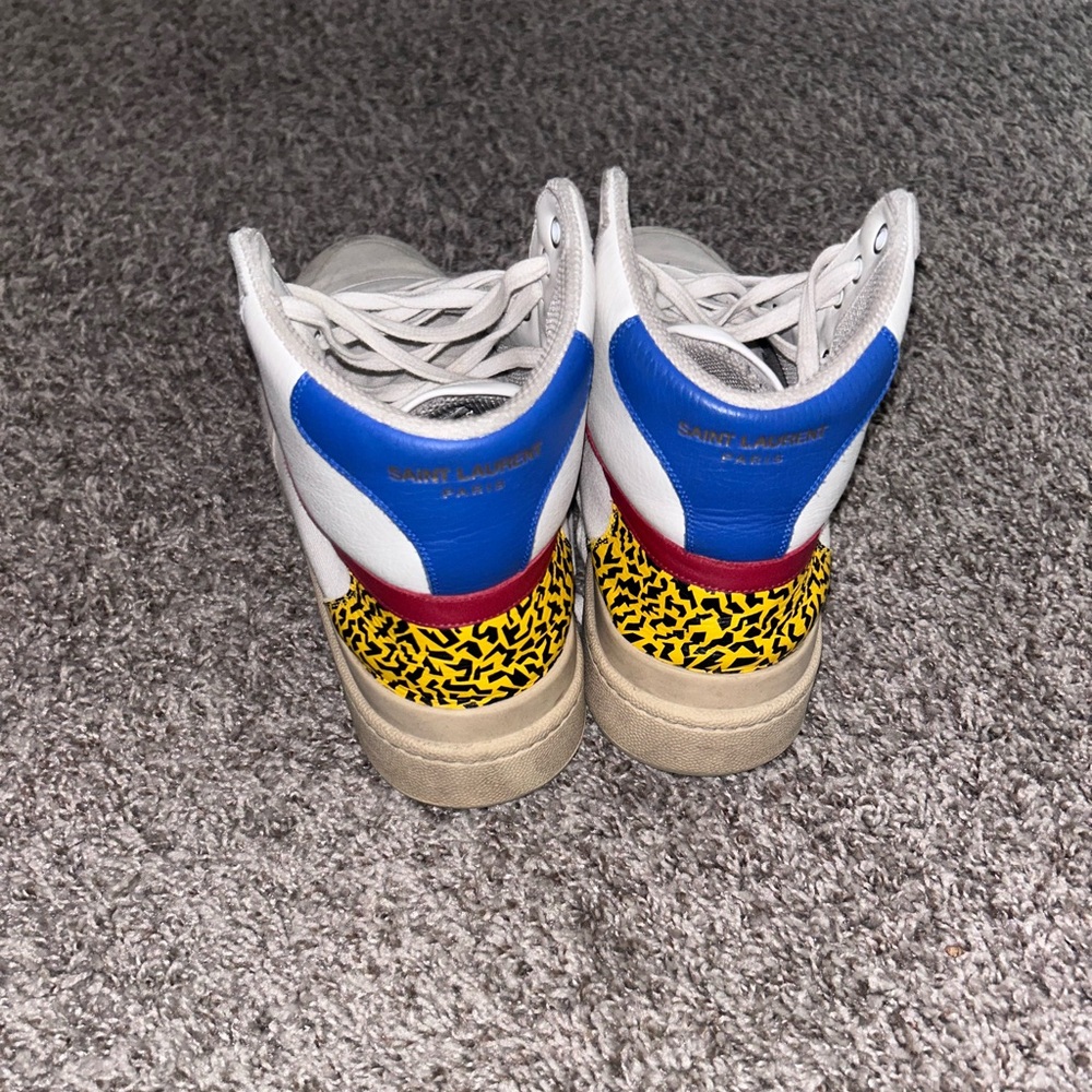 Alexander Mcqueens + Saint Laurent sneakers